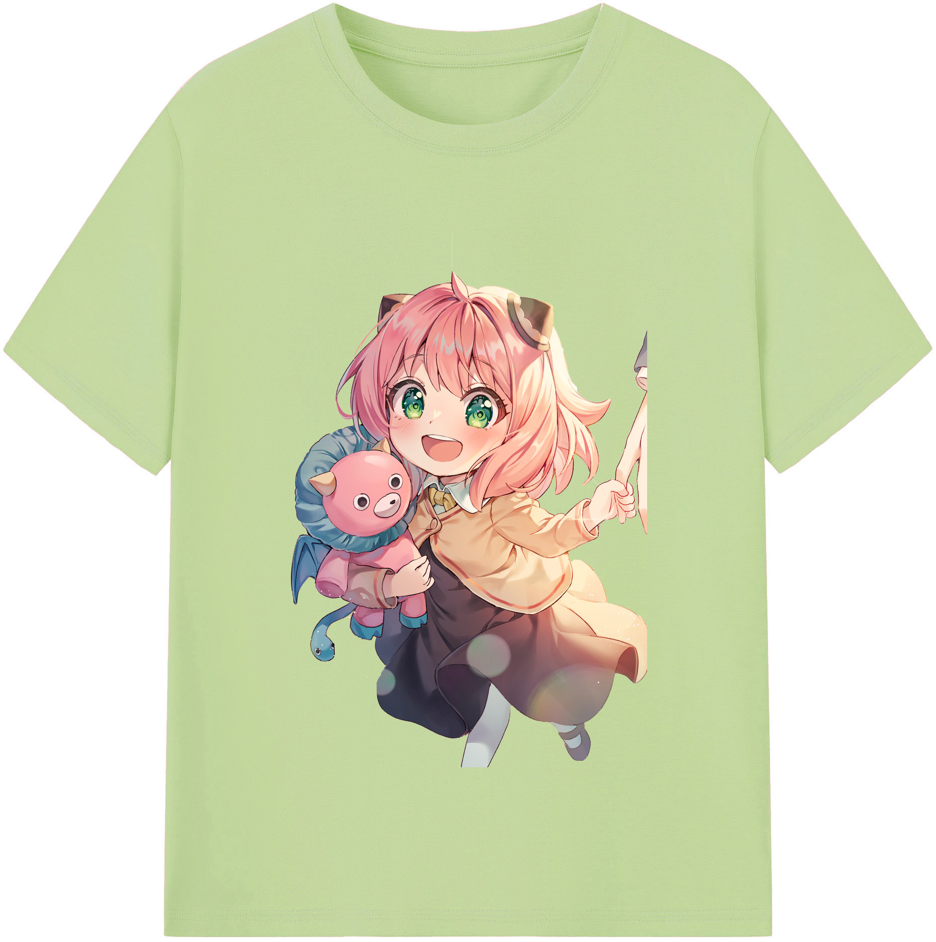 （画像用） SPY×FAMILY间谍家家酒 綿100％半袖Tシャツ（フロントプリント）
